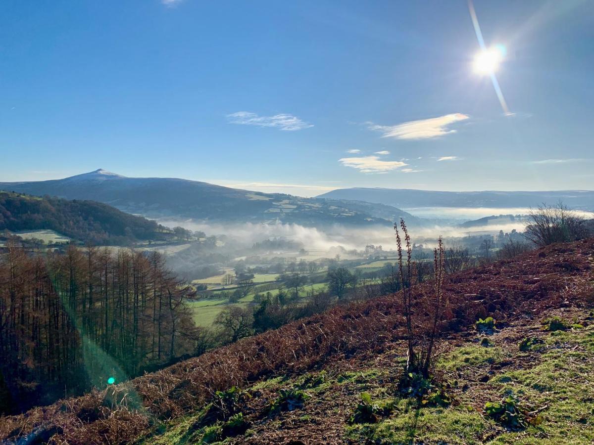 Black Mountains Stylish Hideaway, Nr Crickhowell Llanbedr  Bagian luar foto
