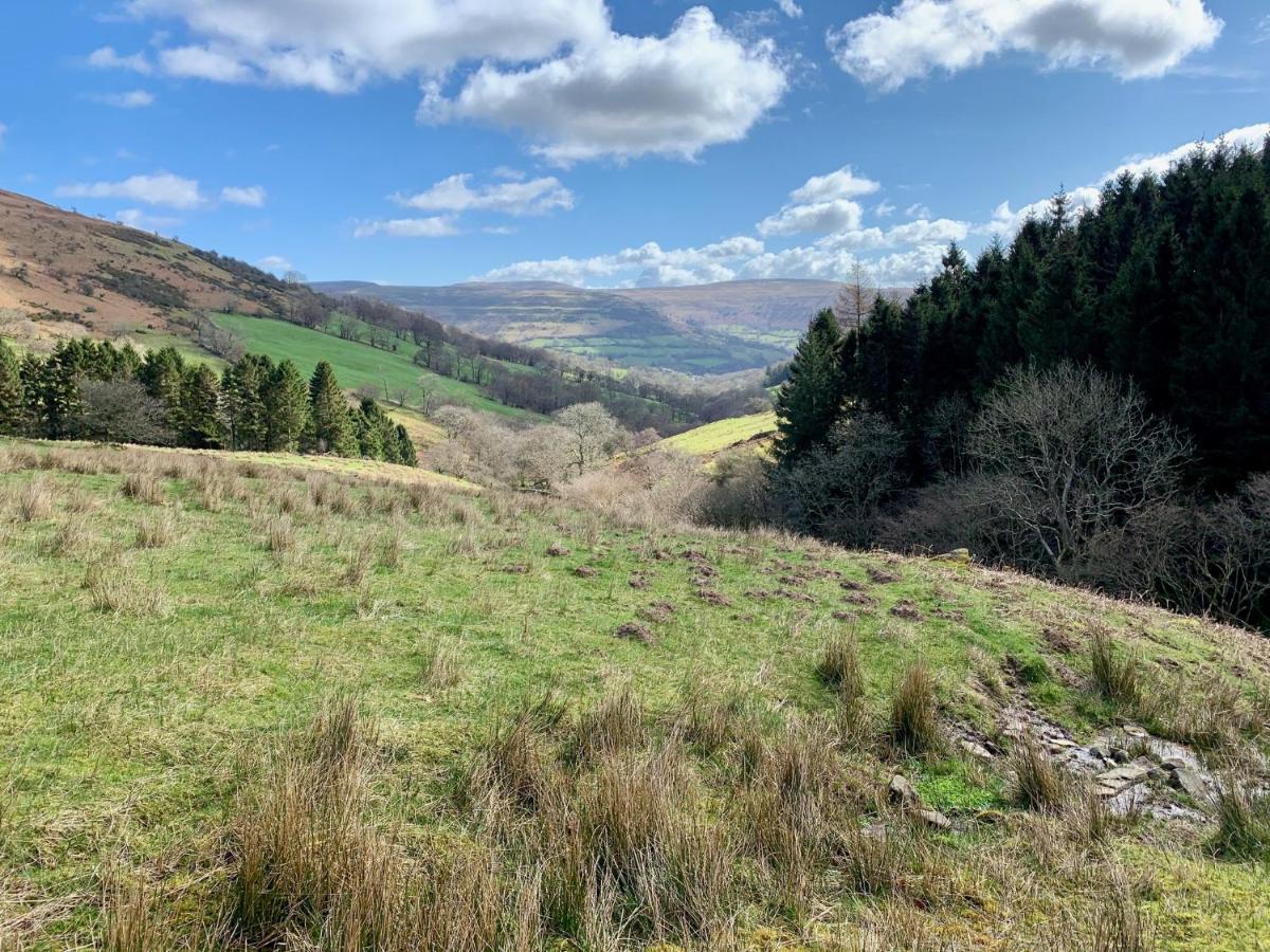 Black Mountains Stylish Hideaway, Nr Crickhowell Llanbedr  Bagian luar foto
